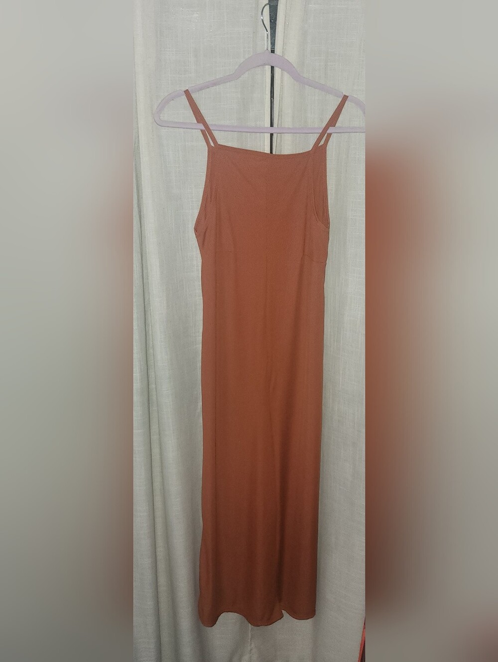 NWOT PrettyLittleThing Rusty Orange Romper